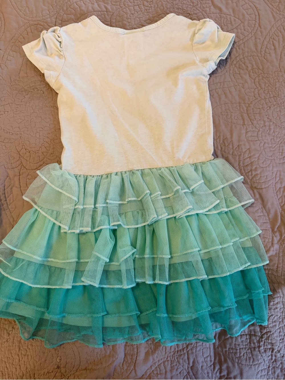 Disney “Frozen” dress with ruffle skirt - Picture 3 of 3